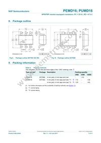 PUMD16/ZLX Datasheet Page 8