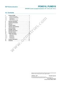 PUMD16/ZLX Datasheet Page 12