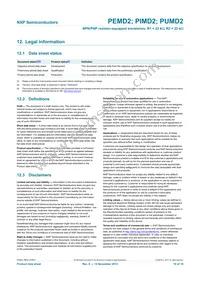 PUMD2/DG/B3 Datasheet Page 17