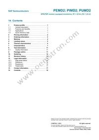 PUMD2/DG/B3 Datasheet Page 19