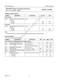 PUMD6/ZLX Datasheet Page 5