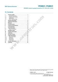 PUMH1/DG/B3 Datasheet Page 15