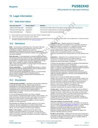 PUSB2X4DH Datasheet Page 9