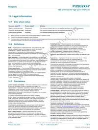 PUSB2X4YH Datasheet Page 9