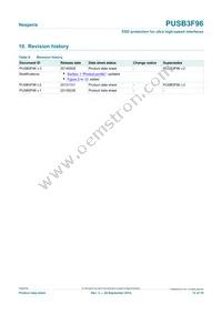 PUSB3F96X Datasheet Page 12