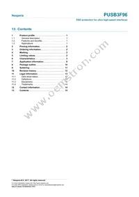 PUSB3F96X Datasheet Page 15