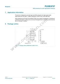 PUSB3F97X Datasheet Page 9