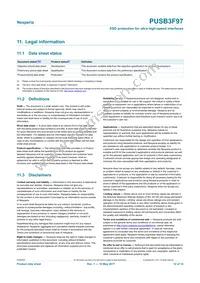 PUSB3F97X Datasheet Page 12