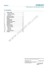 PUSB3F97X Datasheet Page 14