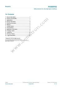 PUSB3FA2Z Datasheet Page 14