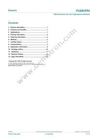 PUSB3FR4Z Datasheet Page 15