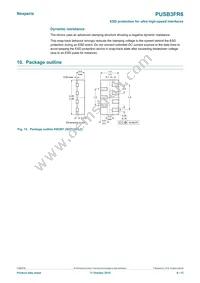 PUSB3FR6Z Datasheet Page 9