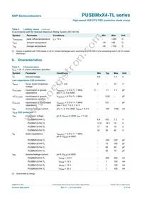 PUSBM5V5X4-TL Datasheet Page 4