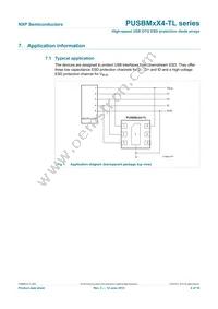 PUSBM5V5X4-TL Datasheet Page 5