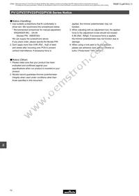 PV36W203C01A00 Datasheet Page 19