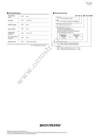 PVF2A502A11R00 Datasheet Page 2