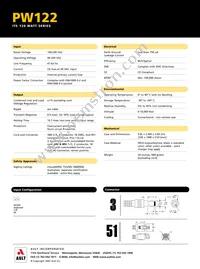 PW122RA4803F01 Datasheet Page 2