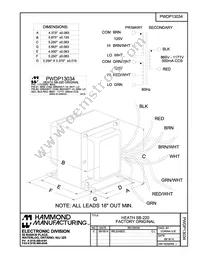 PWDP13034 Datasheet Cover