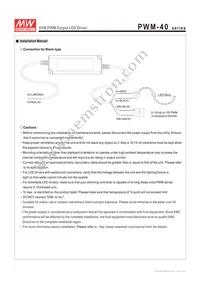 PWM-40-48 Datasheet Page 8