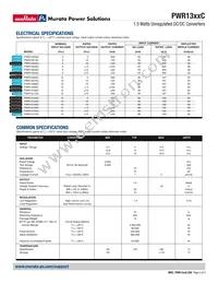 PWR1309AC Datasheet Page 2