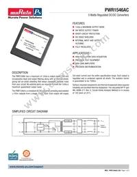 PWR1546AC Datasheet Cover