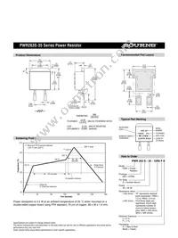 PWR263S-35-33R0J Datasheet Page 2