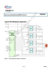 PX3516ADDGR4XTMA1 Datasheet Page 4