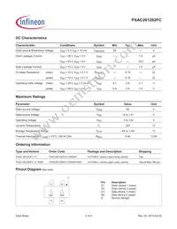 PXAC261202FCV1XWSA1 Datasheet Page 2