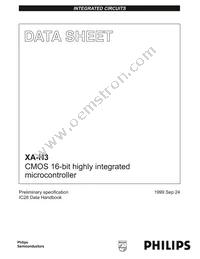 PXAH30KFBE Datasheet Cover