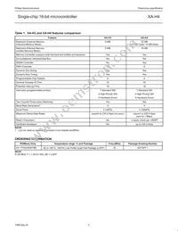 PXAH40KFBE Datasheet Page 3
