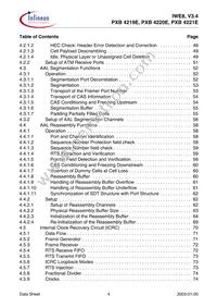 PXB4220E-V33 Datasheet Page 4
