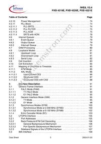 PXB4220E-V33 Datasheet Page 5