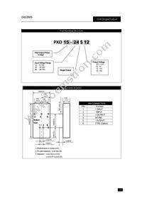 PXD1548S3P3P Datasheet Page 19