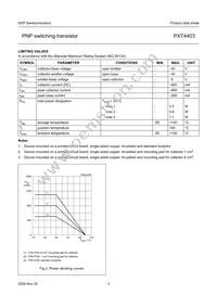 PXT4403 Datasheet Page 4