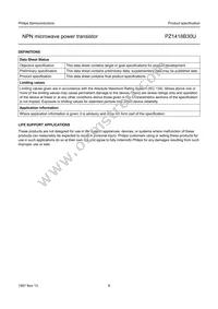 PZ1418B30U Datasheet Page 8