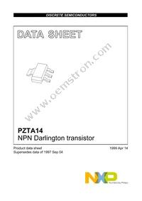 PZTA14 Datasheet Page 2