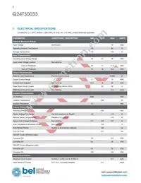 Q24T30033-NBC0G Datasheet Page 2