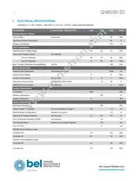 Q48S08120-PS00G Datasheet Page 2