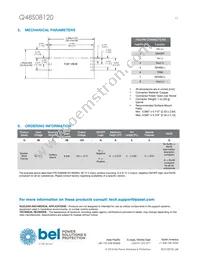 Q48S08120-PS00G Datasheet Page 13