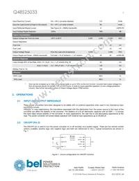 Q48S25033-NS00G Datasheet Page 3