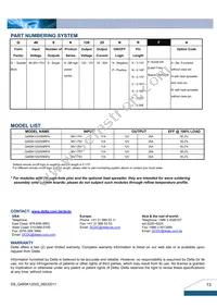 Q48SK12025NRFA Datasheet Page 13