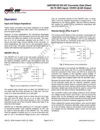 Q48T08120-NBB0 Datasheet Page 5