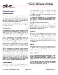 Q48T08120-NBB0 Datasheet Page 8