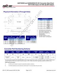 Q48T20050-NAC0G Datasheet Page 4