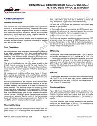 Q48T20050-NAC0G Datasheet Page 9