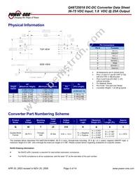 Q48T25018-NBB0 Datasheet Page 4