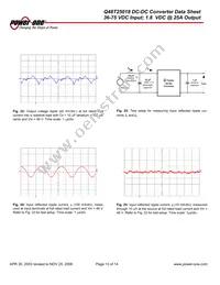 Q48T25018-NBB0 Datasheet Page 13