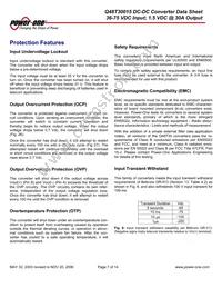 Q48T30015-NBB0 Datasheet Page 7