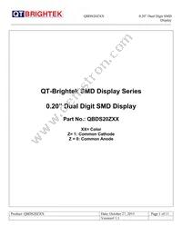 QBDS200R Datasheet Cover