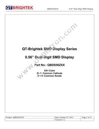 QBDS560R Datasheet Cover